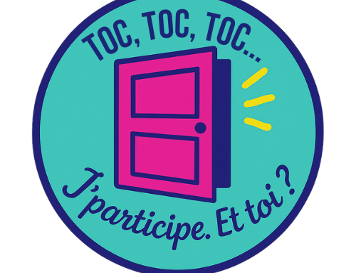 Toc, toc, toc… J&rsquo;participe. Et toi ?